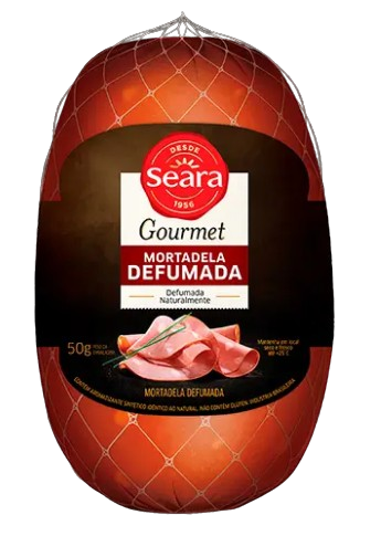 MORTADELA DEFUMADA SEARA GOURMET KG