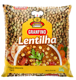 LENTILHA GRANFINO T2 500G