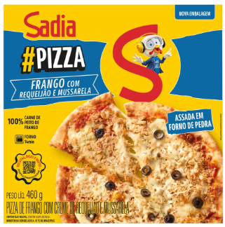 PIZZA SADIA 1/2 FRANGO E MUSSARELA 460G