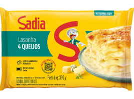 LASANHA 4 QUEIJOS SADIA MINI 350G