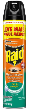 INSETICIDA AER RAID EUCALIPTO LEVE MAIS E PAGUE MENOS 420ML