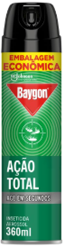 INSETICIDA AEROSOL BAYGON AÇÃO TOTAL 360 ML