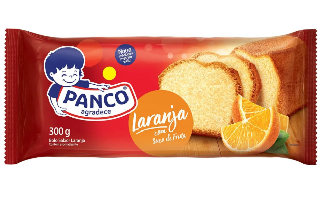 BOLO PANCO LARANJA 300g