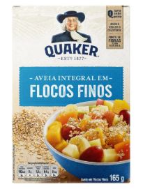 AVEIA EM FLOCOS FINOS QUAKER 165G