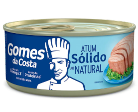 ATUM SÓLIDO ÓLEO GOMES COSTA LATA 120G