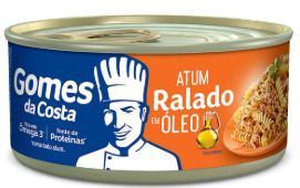 ATUM RALADO GOMES COSTA LATA ÓLEO 130G