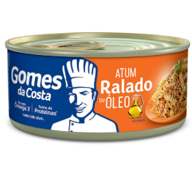 ATUM RALADO GOMES COSTA NATURAL LATA 130G