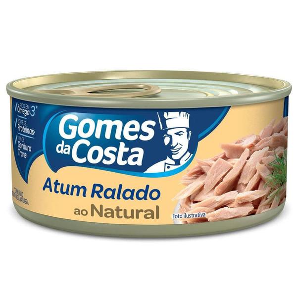 ATUM RALADO GOMES COSTA NATURAL LATA 130G