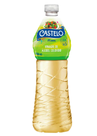 VINAGRE ALCOOL CASTELO 750ML COLORIDO (415035)