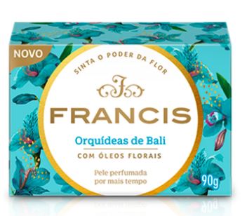 SABONETE FRANCIS CLASSICO AZUL 90G