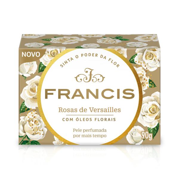 SABONETE FRANCIS CLASSICO BRANCO 90G