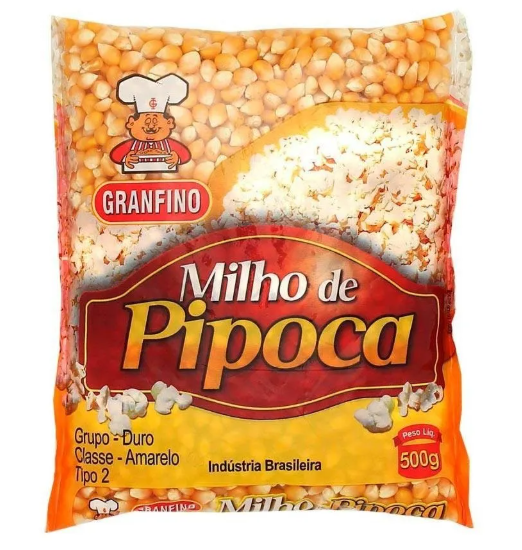 MILHO PIPOCA GRANFINO PREMIUM 500G