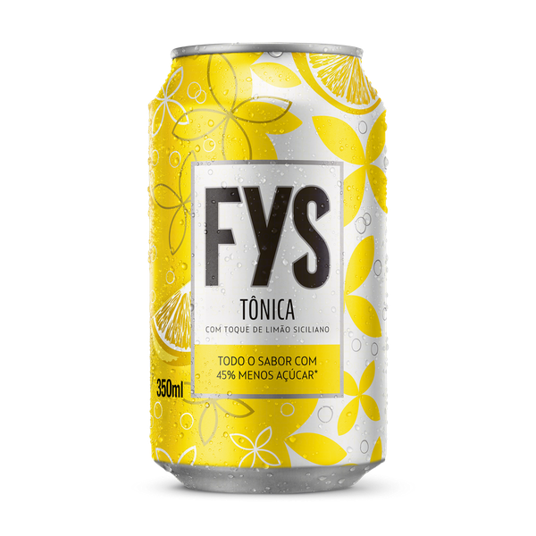 ÁGUA TÔNICA FYS TRADICIONAL 350ML