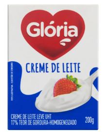 CREME DE LEITE GLORIA TP.200G