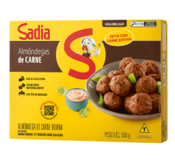 ALMONDEGAS BOVINA SADIA 500G