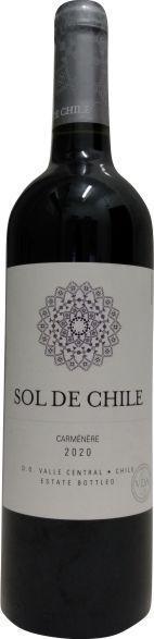 VINHO TINTO SOL DE CHILE CARMENERE 750 ML