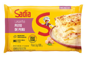 LASANHA SADIA 600 G PEITO DE PERU