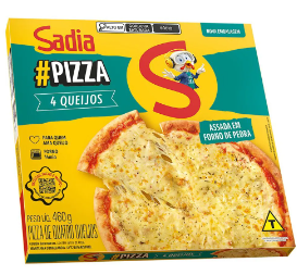 PIZZA SADIA 4 QUEIJOS 460 G