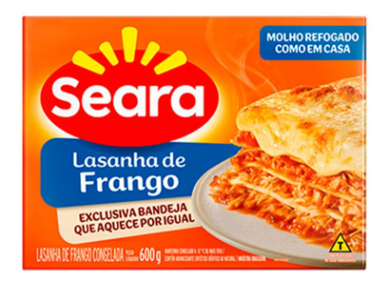 LASANHA FRANGO SEARA 600G