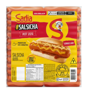 SALSICHA HOT DOG SADIA KG