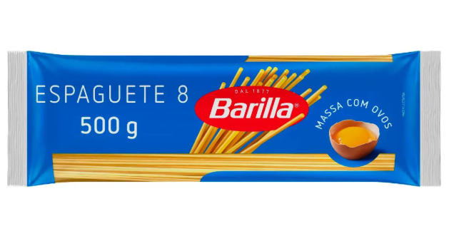 MACARRÃO COM OVOS BARILLA LINGUINE 500G