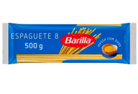 MACARRÃO COM OVOS ESPAGUETE N8 BARILLA 500G
