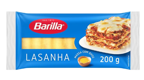 MASSA LASANHA BARILLA C/OVOS 200g