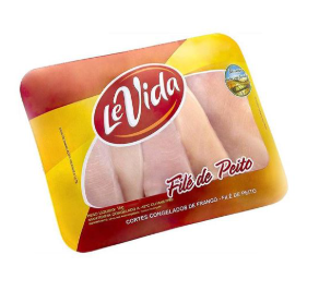 FILE DE PEITO FRANGO LE VIDA BANDEJA 1KG