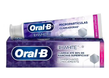 CREME DENTAL ORAL B 3D WHITE BRILIANT FRESH 70g