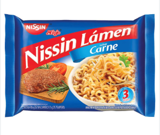 MACARRÃO INSTANTÂNEO NISSIN MIOJO CARNE 85 G