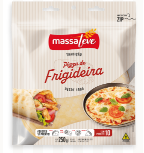 PIZZA MASSA LEVE FRIGIDEIRA 250g