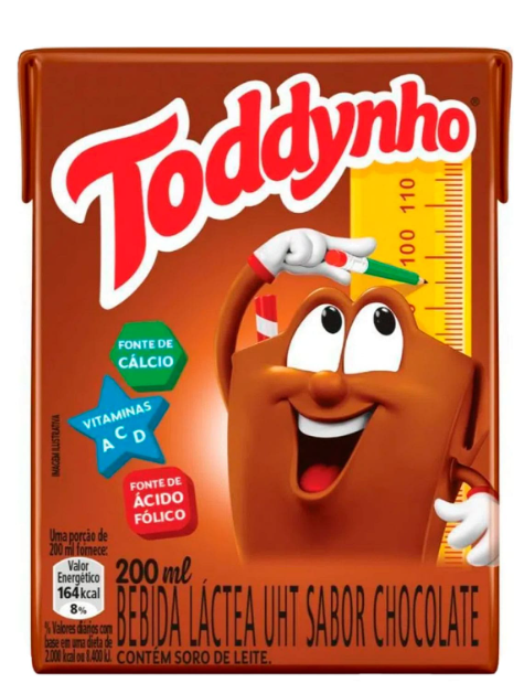 BEBIDA LACTEA TODDYNHO CHOCOLATE 200ML