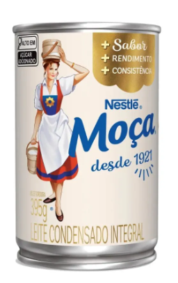 LEITE CONDENSADO MOÇA LATA 395G
