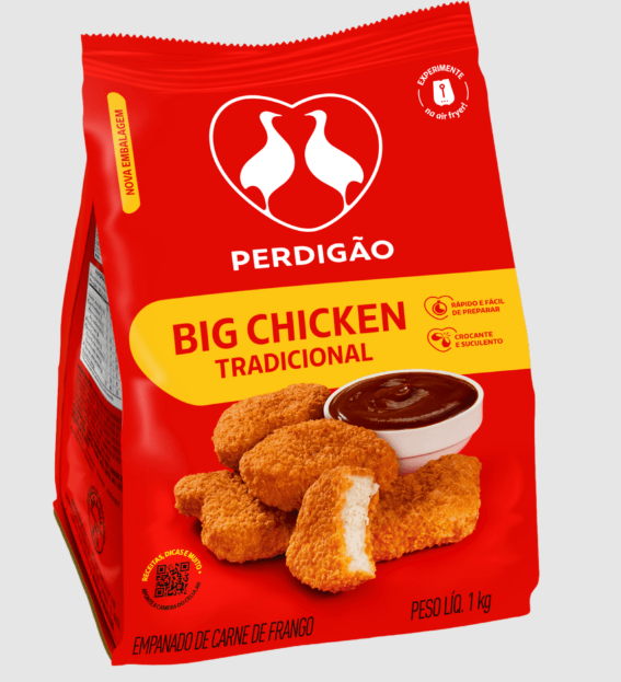 BIG CHICKEN PERDIGÃO QUEIJO 1KG