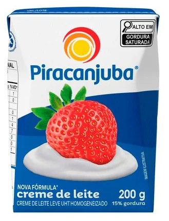 CREME DE LEITE PIRACANJUBA TETRA PAK 200G