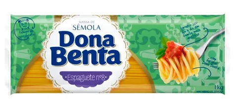 MACARRÃO SEMOLA DONA BENTA ESPAGUETE 1KG