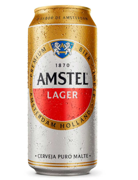 CERVEJA AMSTEL LT 473ML