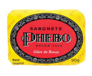 SABONETE ODOR DE ROSAS PHEBO 90G
