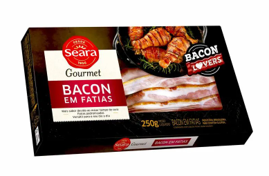 BACON FATIADO GOURMET SEARA 250G