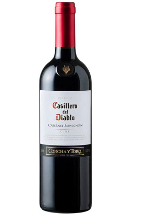 VINHO CASILLERO DEL DIABLO CABERNET SAUVIGNON 750ML