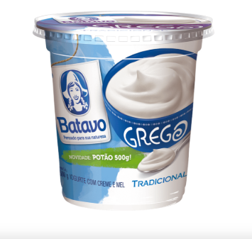 IOGURTE BATAVO GREGO MORANGO 450 G