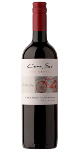 VINHO CONO SUR BICICLETA CABERNET SAUVIGNON 750ML