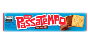BISCOITO NESTLÉ PASSATEMPO RECHEADO BICHO CHOCOLATE 130G