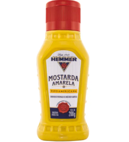 MOSTARDA HEMMER 200 G AMARELA