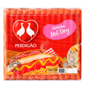 SALSICHA HOT DOG PERDIGÃO 1KG