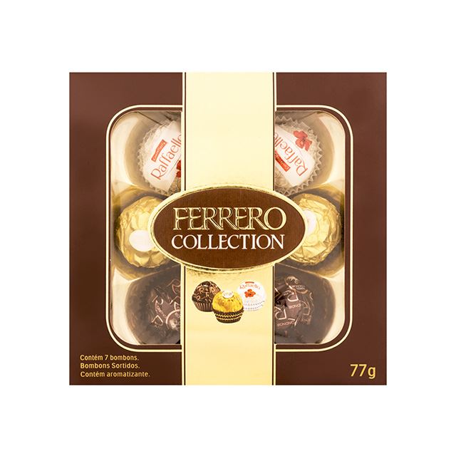 BOMBOM FERRERO T7 COLLECTION CX 77 G