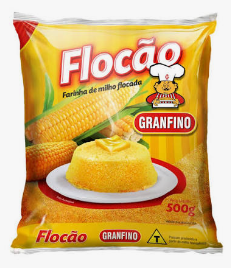 FARINHA MILHO GRANFINO FLOCÃO 500 G