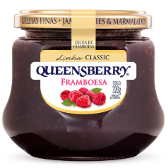 GELEIA QUEENSBERRY CLASSIC 320G FRAMBOESA
