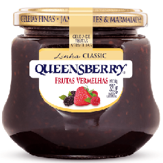 GELEIA QUEENSBERRY CLASSIC FRUTAS VERMELHAS 320G