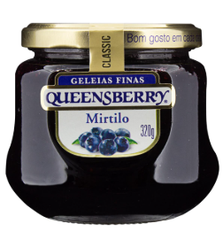 GELEIA QUEENSBERRY CLASSIC MIRTILO 320G